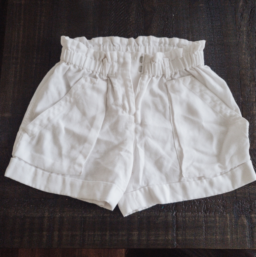 White BCBG shorts